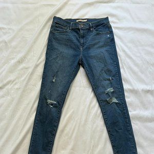 Levi's 720 High Rise Super Skinny 29
